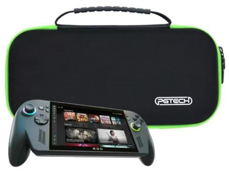 CAUHENYEE Cover per console ROG Xbox Ally X Custodia, scatola portaoggetti antiurto con slot per schede e tasca, protezione da viaggio, organizer portatile