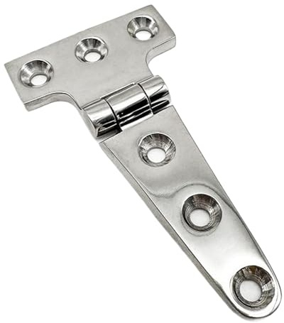 Scharniere für Schiffsluken, 316 Edelstahl, starke Beschläge, robuste, rostfreie Gelenke, glatte Beschläge, widerstandsfähiges Gelenk für Bootsmöbel, Industrieschränke, Holzarbeiten, Hobby-Projekte