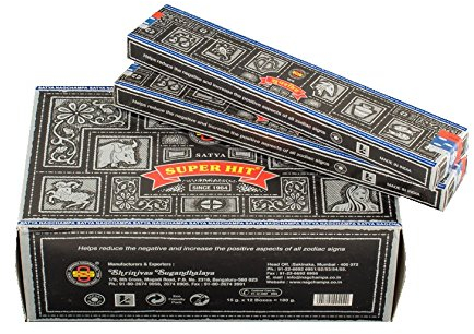 Pamai Pai® 180g Nag Champa Super Hit schwarz Räucherstäbchen Räucherwerk