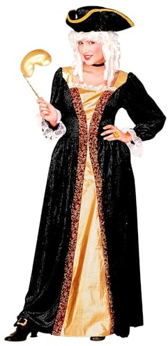 W WIDMANN MILANO Party Fashion - Traje Dama de la nobleza veneciana, vestido con enagua, noble, baronesa, barroco, baile de máscaras