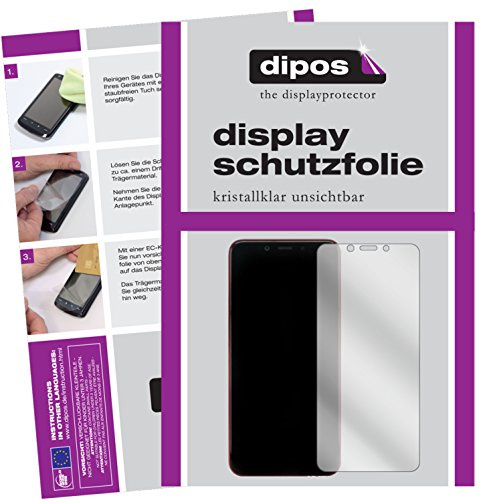 dipos I 6X Protector de Pantalla Compatible con Xiaomi Mi A2 pelicula Protectora Claro