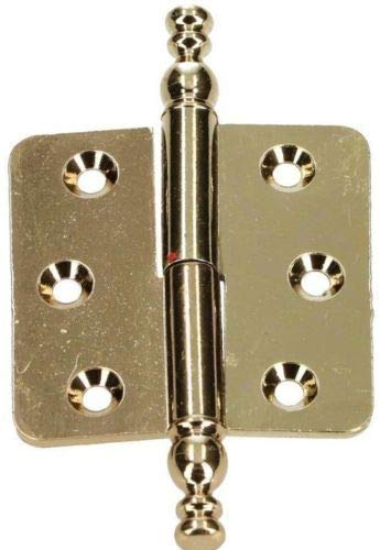 KOTARBAU Zierscharniere 45x45mm Möbelband Stilbänder Möbelscharnier Universal Messing Rechts Rostabweisend Robust Praktisch