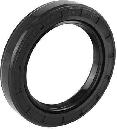 X AUTOHAUX Abdeckung Doppellippe TC Wellendichtring Dichtung Auto 45mm X 65mm X 10mm Schwarz