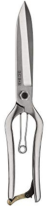 Burgon & Ball Sophie Conran Garden Topiary Shears with Brass Safety Lock, 28 cm Length