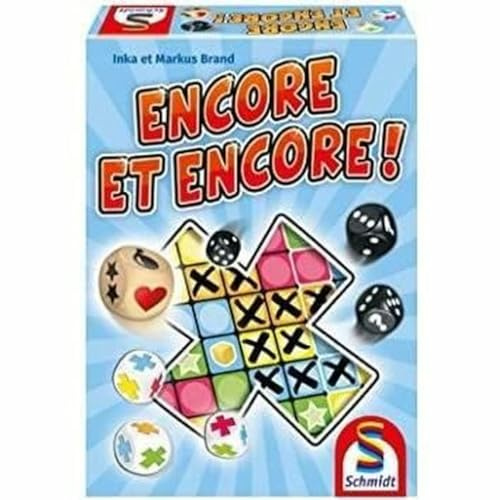 Schmidt Spiele 88270 Encore und Encore, Roll & Write, Würfelspiel