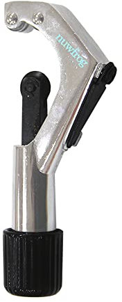 nuwfrog Tubing and Pipe Cutter 1/4 to 1-5/8 Inch with Extra Blade and Reamer for Cutting Aluminum/Plastic Tube/Copper/thin Stainless Steel/PVC/Brass pipe.