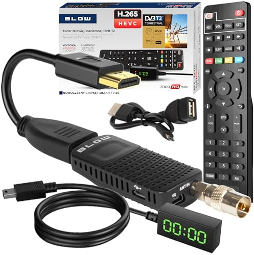 Tuner DVB-T2 Blow 7000FHD Mini H.265