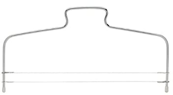 Cake Slicer Line Bread Wire Levelled Decorator Cake Cutter Stainless Steel Kitchen Baking Tool DIY Cake Making Accessories Professional Leveler Tool Double line
