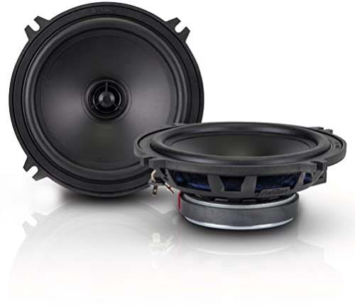 AXTON ATX130S – klangstarkes 13 cm / 5“ Koaxial System, 2-Wege Auto-Lautsprecher mit nur 43 mm Einbautiefe, Soundsystem mit 70 Watt RMS