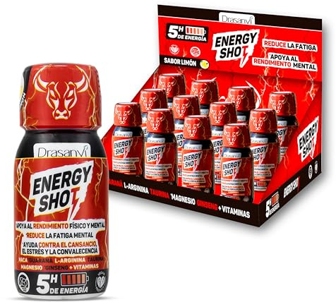 WEB PACK ENERGY SHOT LIMON 60ML 12 UNIDADES DRASANVI