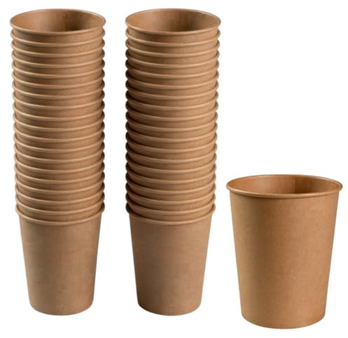 Abena Bols jetables | Lot de 50 bols jetables pour aliments chauds parfaits pour la soupe et les pâtes | Bols jetables en papier d'un diamètre de 11,5 cm et d'une capacité de 750 ml