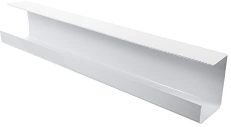 Offline-Rack Unter Dem Tisch Kabel Verstecken Kabelkanäle Für Elektrokabel Drahthalter Für Kabel Verstecken Sie Drähte An Der Wand Nein Auslauf Stehen Netz Monitor Planke PVC Weiß Generisch
