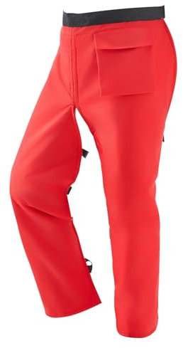 VEVOR Pantaloni Protettivi per Potatura, Classe B, 8 Strati, con Cintura Regolabile e Tasca per Attrezzi, Equipaggiamento di Sicurezza per Potatura Boscaioli e Lavoratori Forestali, Taglia L