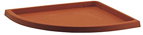SOTTOVASO ANGOLARE 47 CM COLORE TERRACOTTA