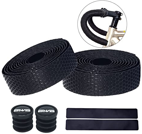 PLATTBK Fahrrad Lenkerband Rennrad Klebeband Rutschfest und Stoßdämpfend Lenkerbänder für MTB und Urban Cycling