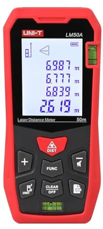 UNI-T laser distance meters Laser Rangefinder LM50A LM70A LM100A LM120A Digital Range Finder Meter Millimeter Accuracy,measure AREA, VOLUME, ADDITION, SUBTRACTION