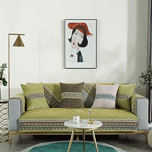 Rückenlehne Und Armlehne Separat Erhältlich Möbelschutzhülle Multi-größe Sofa Abdeckung Pastoralismus Stil Sofaschoner Für Haustiere,Hunde,Katzen,Kinder-B 43x94inch(110x240cm)
