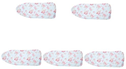 PRETYZOOM 5pièces Housse De Planche à Repasser Lavable Et Pliable Couverture Protectrice Anti-Tache pour Repassage Et Confortable