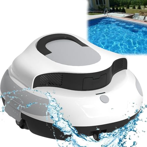 ExoticaBlend Automatic Pool Cleaner, Underwater Vacuum Cleaner, Pool Vacuum Cleaner Robot for Underwater Scenarios Such as Swimming Pools