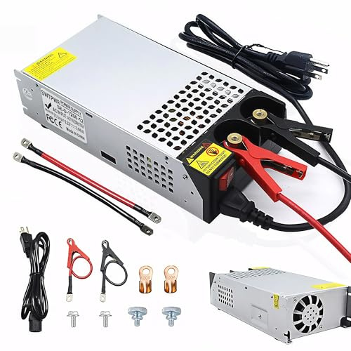 SWTPWR 110V AC to DC 12V Converter 120V to 12V 100A 1200W Power Supply | 100A 1200W Switching Power Supply for LED Strip Motor Pump CCTV Camera System Car Stereo 3D Printer