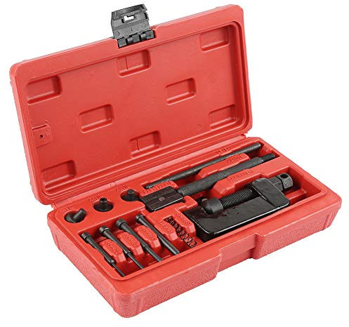 OHMG 13 pièces Outil de rivetage et séparation pour chaînes de motocyclettes et de Distribution,Séparateur de chaîne de Distribution de Moto,Kit de riveteuse de chaîne de Moto