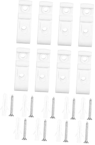 Levemolo 8 Stück Raffrollo-Clip Jalousie-cliphaken Rollo-Spanner Befestigung Für Schlaufen