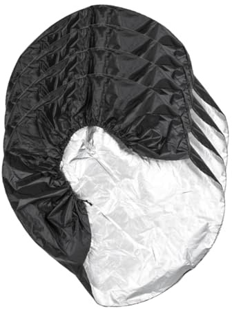 Gatuida 4 Piezas Cubiertas Protectoras para Neumáticos de Repuesto de Resistentes Lluvia y Polvo Aptas para Remolques Autocaravanas y Vehículos Recreativos Fácil Instalación y Protección