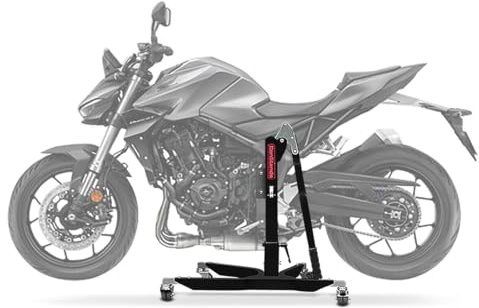 Bequille d'atelier Centrale Power Compatible avec Honda Hornet 1000 / SP 24-25 Noir Mat