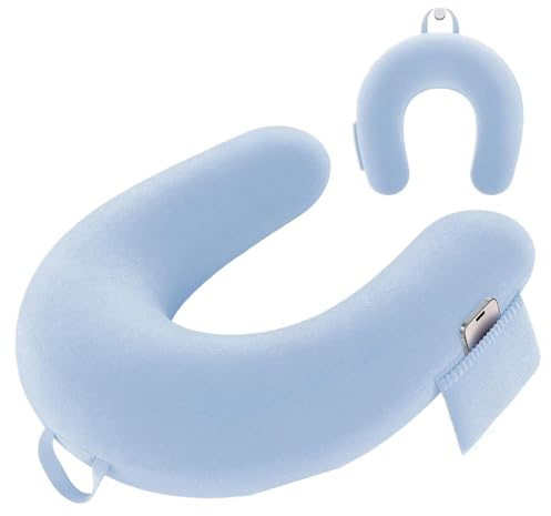 Demsyeq Coussin ergonomique portable pour les amateurs de livres, de crochet, de canapé, de joueurs, de travail