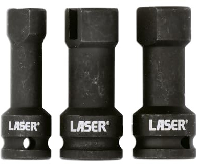 Laser 9268 Deep Sockets for Strut Channel 1/2D - 3pc