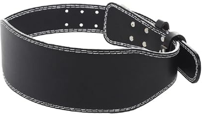 GewichthebergüRtel Herren Gewichthebergürtel, Fitness-Gürtel mit Schnalle, Gewichthebergürtel, Taillengürtel for Kniebeugen, Hanteltraining, Bodybuilding, Lendenwirbelstütze, Schutz(Black,S)