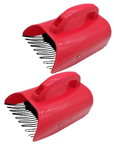 Strumento professionale per la raccolta dei mirtilli Spazioso Collettore Comoda Impugnatura per Frutteti Raccolta Manico Ergonomico Raccolta Mirtilli