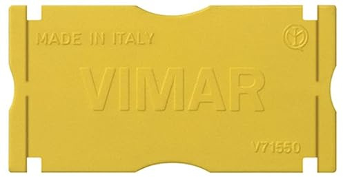 Vimar - Separatore scatola da incasso giallo