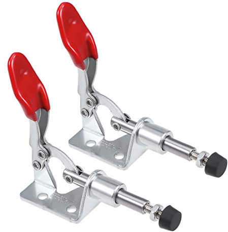 uxcell Toggle Clamp 45kg 99lbs Holding Capacity 16.7mm Stroke Push Pull Action Hand Tool BRH-301-AM 2Pcs