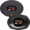 JBL Club 9632 - 3-Wege Auto Lautsprecher Set von Harman Kardon - 255 Watt KFZ Soundanlage ovale Autolautsprecher Boxen 152x230 mm | 6x9 Zoll, Black