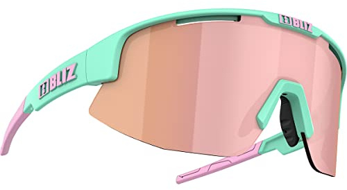 Bliz Matrix Sportbrille, matt mint-brown rose multi