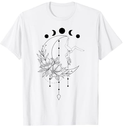 Pole Dance Moon Crescent Pole Dancing Exotische Tänzerin Outfit T-Shirt