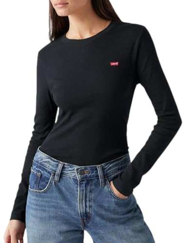 Levi's Women's Essential Housemark Long-Sleeve Tee T-Shirt