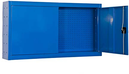 SimonRack Werkzeugschrank aus Metall, 650 x 900 x 275 mm, Metall, Blau, 650 x 900 x 275 mm