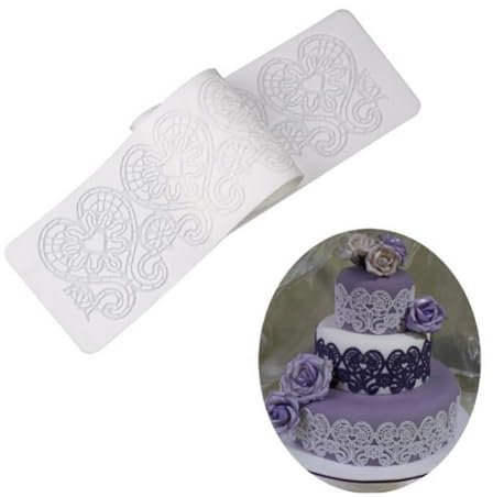 Alfombrilla de silicona para hornear con patrón de hojas y flores, molde de fondant, molde de encaje de azúcar, herramienta de decoración de tartas de boda, almohadilla de encaje para tartas, tapete