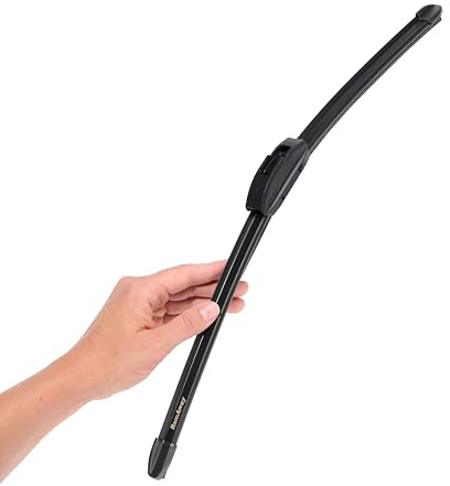 Escobilla Limpiaparabrisas Universal para Coche - Longitud 52.5 cm - Fácil Instalación - Goma Duradera y Soporte Anticorrosión - Compatible con la Mayoría de Vehículos - Revestimiento de Teflón