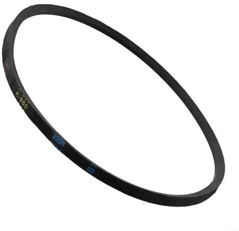 ComfyHarbor K660 V Belt For Drill Machines, Heavy Duty Rubber Triangle Belt Drill Press Belt Replacement For Drill Machine Industrial Agricultural Equipment