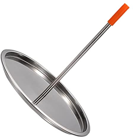 FONDOTIN Edelstahl Hähnchen Rack Camping Grillrost Mit Auffangschale Tragbarer Brathähnchenhalter Für Outdoor Grillen Und Picknick