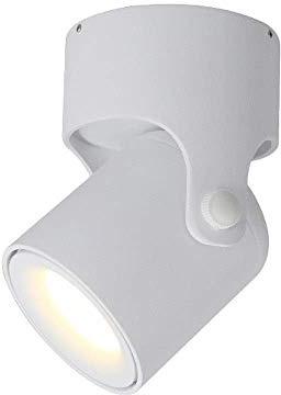 3W Nordic Home COB Downlight Fondo minimalista Pared Techo Porche Mural Foco totalmente de aluminio Foco de techo LED montado en superficie Luz de techo ajustable de 360 ​​​​° Interesting life
