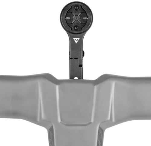 Topeak UTF Multi-Mount Pro – Cockpithalterung für integrierte Lenker-Vorbau-Systeme, kompatibel mit Garmin, Wahoo, GoPro, 10° verstellbar