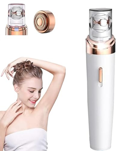 Facial Epilator for Women, 2025 New Epibella Epilator, Pluzy Epil Pro 3.0 Facial Hair Remover, Cordless Rechargeable Epilators Suitable for Face,Body, Legs, Underarm (Battery-b)