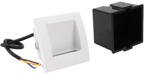 NinGYiYan per segnapasso da esterno, alluminio pressofuso di alta qualità, illuminazione abbagliante per ponti, portici, percorsi, corridoi, scale, ingressi, LED a risparmio