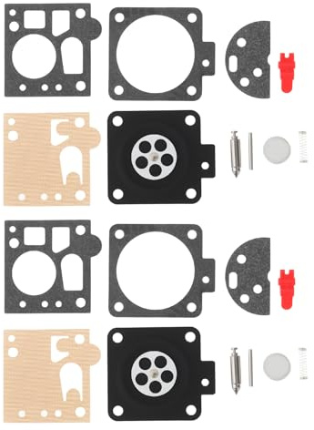 eMagTech 2 Sätze Vergasermembran-Reparatursatz 65-940-203 Kompatibel mit Bomag BT55 BT58 BT620 Stampfern
