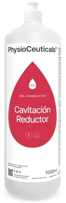 PHYSIOCEUTICALS - Gel Cavitación Reductor Corporal Profesional 1000ml + Tapón Dosificador - Conductor Ultrasonidos con Fucus y Ruscus - para Especialistas