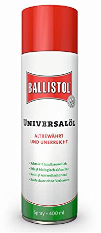 Olio spray universale, 400 ml, protegge da ruggine e corrosione, rimuove i residui, biodegradabile, per la cura di metallo, pelle, gomma, plastica, ecc